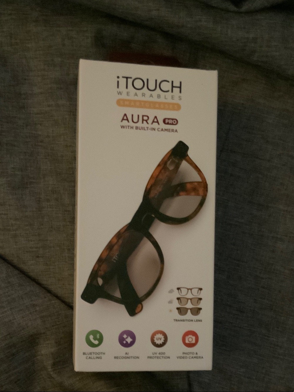 iTouch Aura Pro Sunglasses - Tortoiseshell
